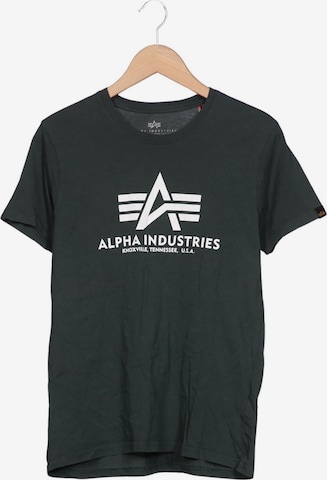 ALPHA INDUSTRIES Shirt in M in Green: front