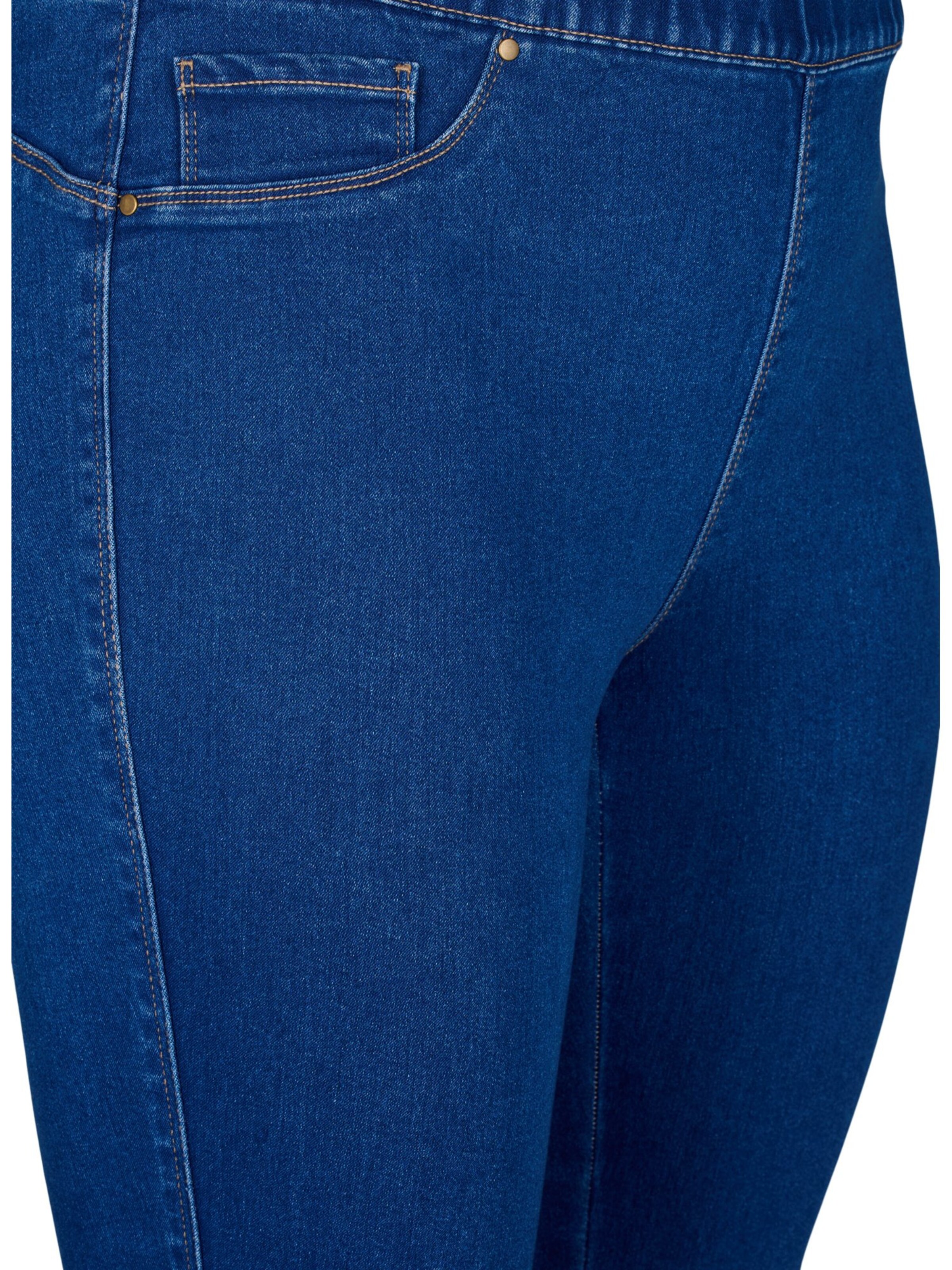 Slimfit Jeans de la Zizzi pe albastru