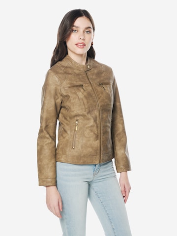 KOROSHI Välikausitakki värissä ruskea