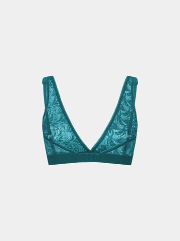 Erlich Textil Bralette Bra in Blue