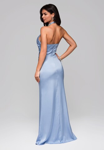 Ombre Avondjurk 'Rachel' in Blauw