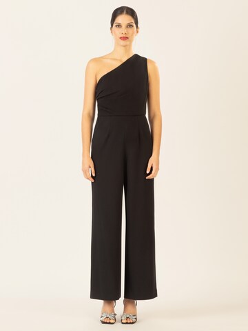 APART Jumpsuit in Schwarz: Vorderseite