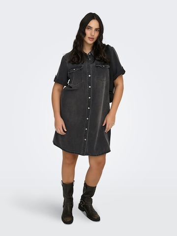 ONLY Carmakoma Shirt dress 'CARLisa' in Black