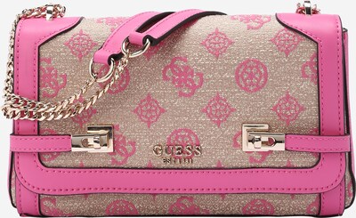 GUESS Crossbody bag 'LORALEE' in Kitt / Light pink / White, Item view