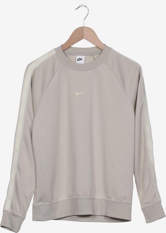 NIKE Sweatshirt & Zip-Up Hoodie in 7XL in White: front