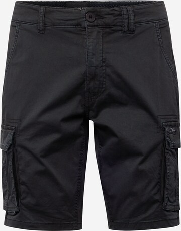 Regular Pantalon cargo BLEND en noir : devant