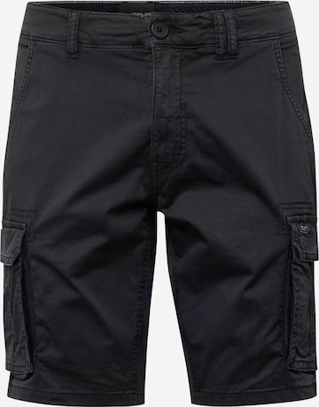 BLEND Regular Cargo Pants in Black: front