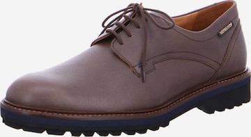 MEPHISTO Lace-Up Shoes in Brown: front