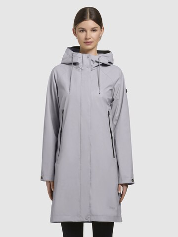 khujo Between-seasons coat 'Liede' in Grey: front