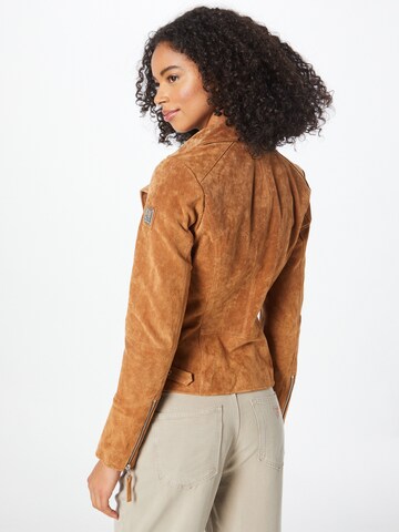 FREAKY NATION Between-Season Jacket in Brown