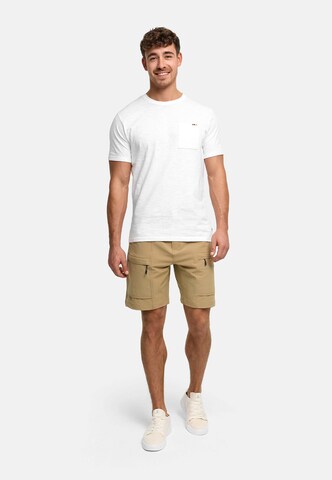 INDICODE JEANS Regular Cargobroek 'Rommie' in Bruin