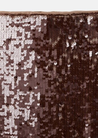 MANGO Skirt 'Xjaviera' in Brown