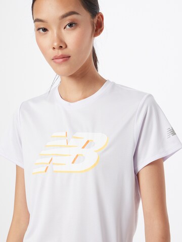 T-shirt fonctionnel new balance en violet