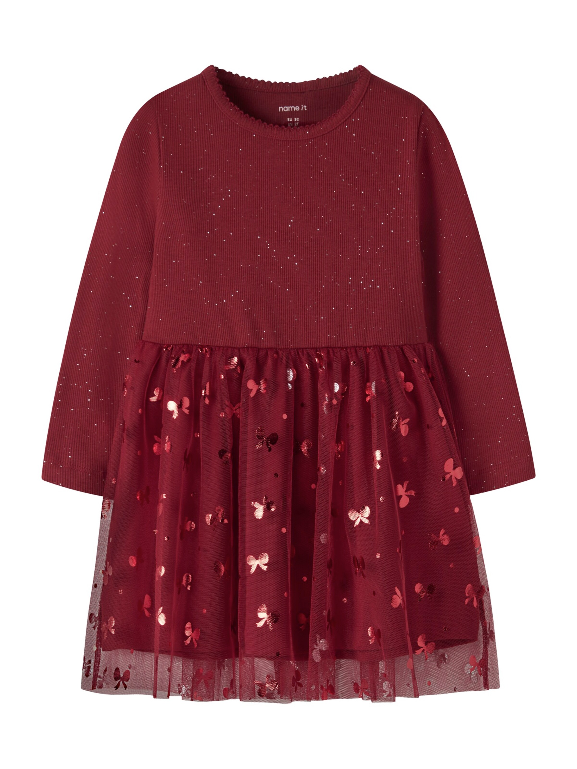 Abito 'NMFROSALLY' di NAME IT in rosso: frontale