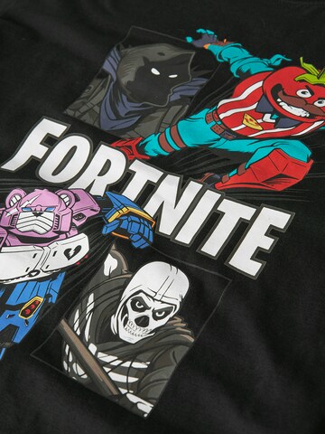NAME IT Tričko 'NKMAMBROSE FORTNITE' - Čierna