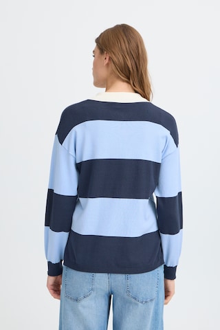 ICHI Trui 'IHBOSTON' in Blauw