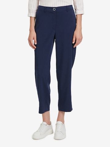 Betty & Co Loose fit Pants in Blue: front