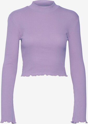 T-shirt 'HATI' VERO MODA en violet : devant