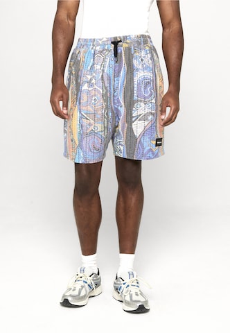 Colucci Loosefit Kalhoty – modrá: přední strana