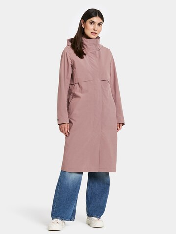 Didriksons Raincoat in Pink