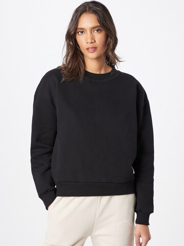 WunderwerkSweater majica - crna boja: prednji dio