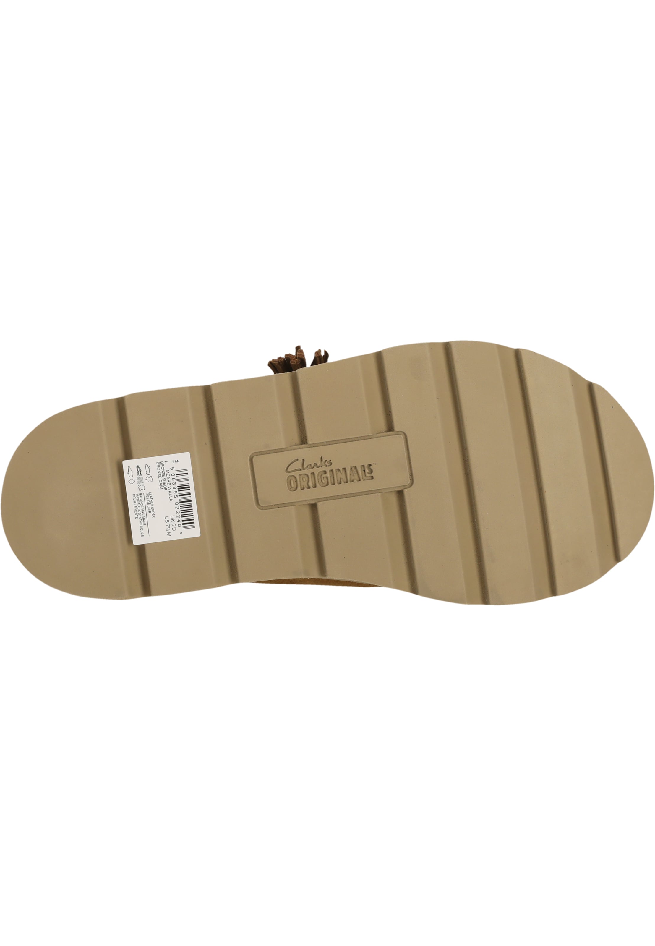 CLARKS Mokassin 'Meare Walla' in Braun