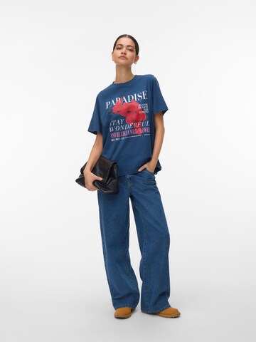 VERO MODA Shirt 'VMUrena Caty' in Blue