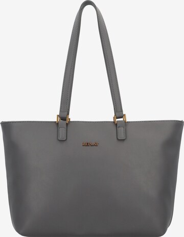 Cabas REPLAY en gris : devant