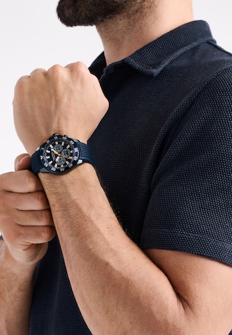 Montre à affichage analogique 'ONE' NAUTICA en bleu : devant