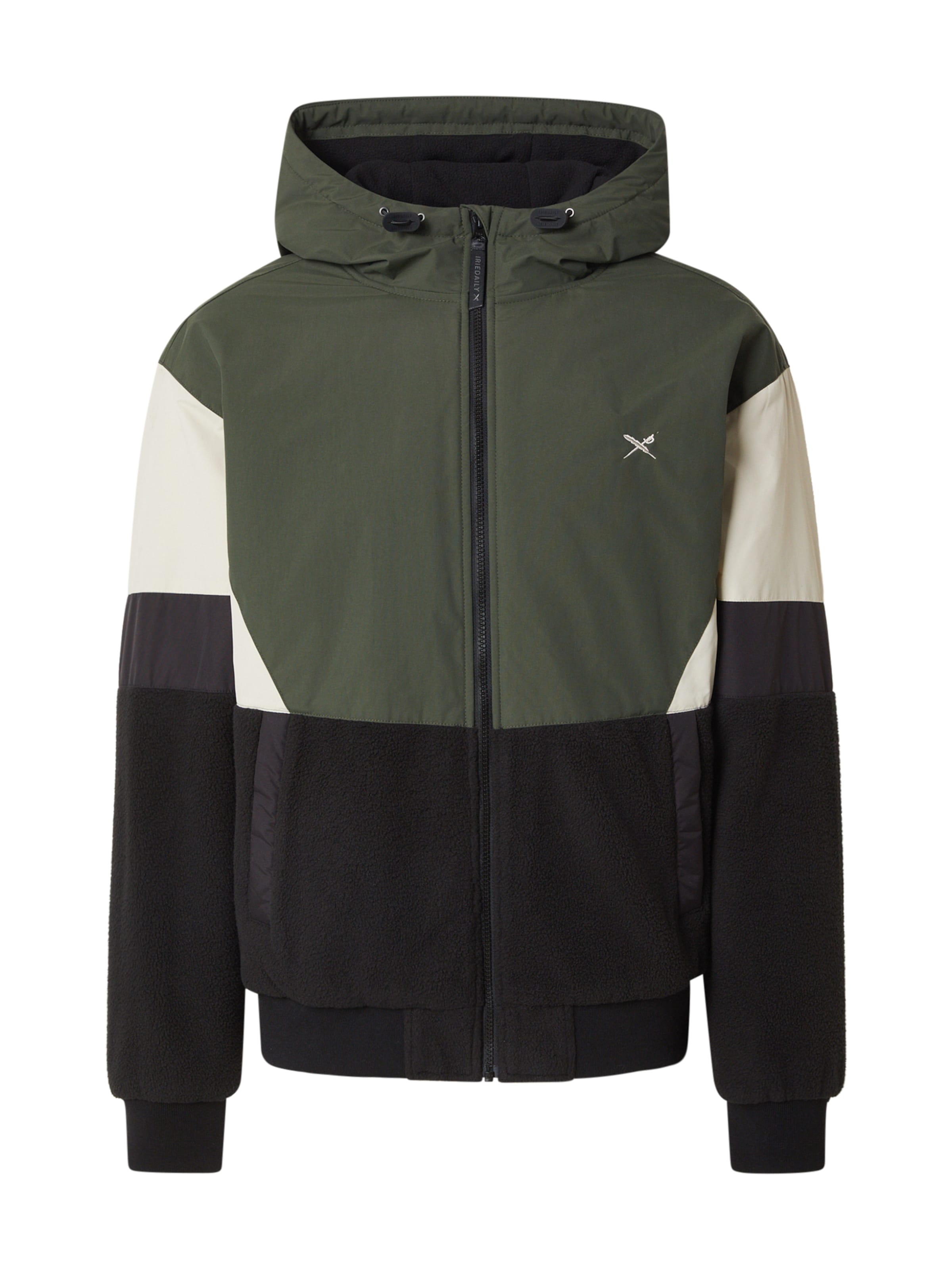 Iriedaily Jacke 'Get On Deck' in Schwarz: Vorderseite