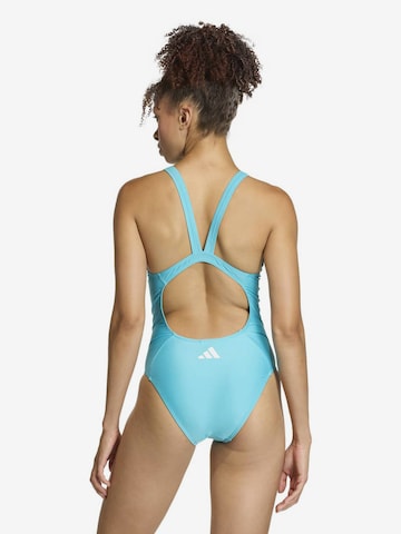 ADIDAS PERFORMANCE Bustier Urheilu-uimapuku värissä sininen