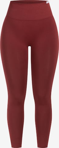 Leggings 'Pemmy' Smilodox en rouge : devant