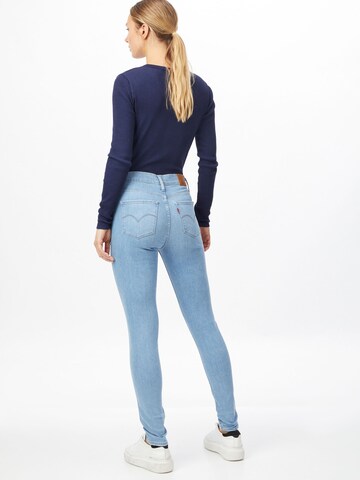 LEVI'S ® Skinny Jeans '720 Hirise Super Skinny' in Blauw