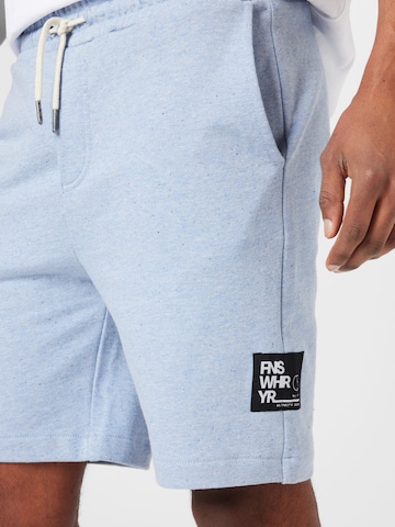 Regular Pantalon QS en bleu