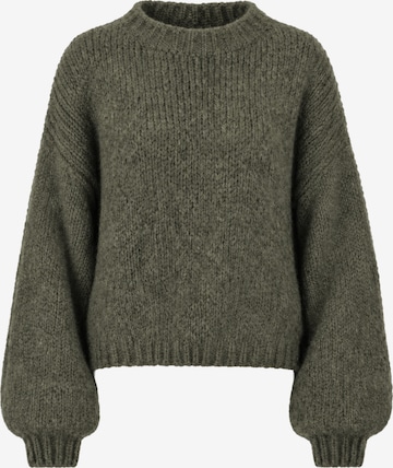 Seasons of April Sweater ' ADELINA ' in Green: front