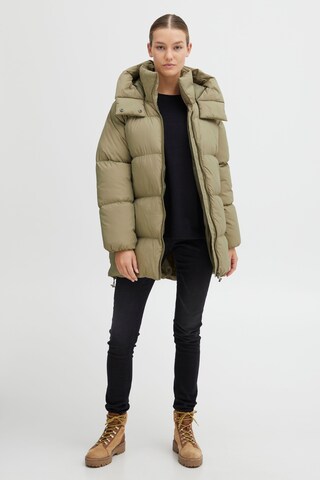 Oxmo Winter Coat 'Oxelie' in Green