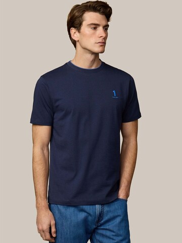 Hackett London Shirt in Blauw: voorkant