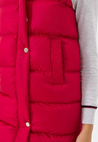 Gilet Jimmy Sanders en rouge