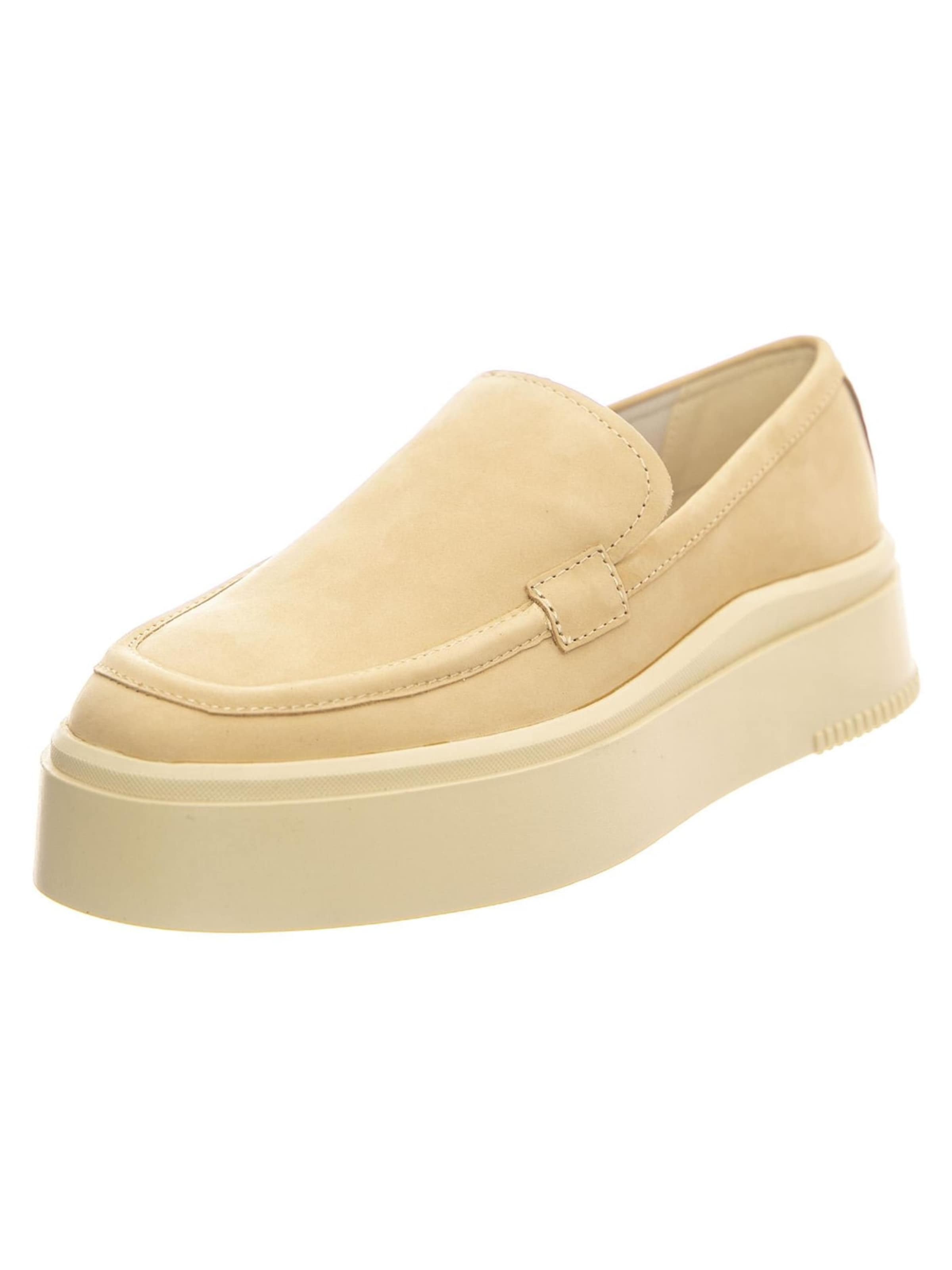 Mocassino 'Stacey Butter Cow Leather Shoes Loafer' di Vagabond in beige: frontale