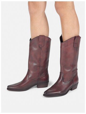 Bottes de cowboy FELMINI en marron