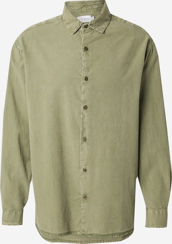 TOPMAN Comfort fit Koszula w kolorze zielony: przód