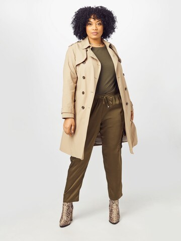 regular Pantaloni cargo 'KCzenna' di KAFFE CURVE in verde
