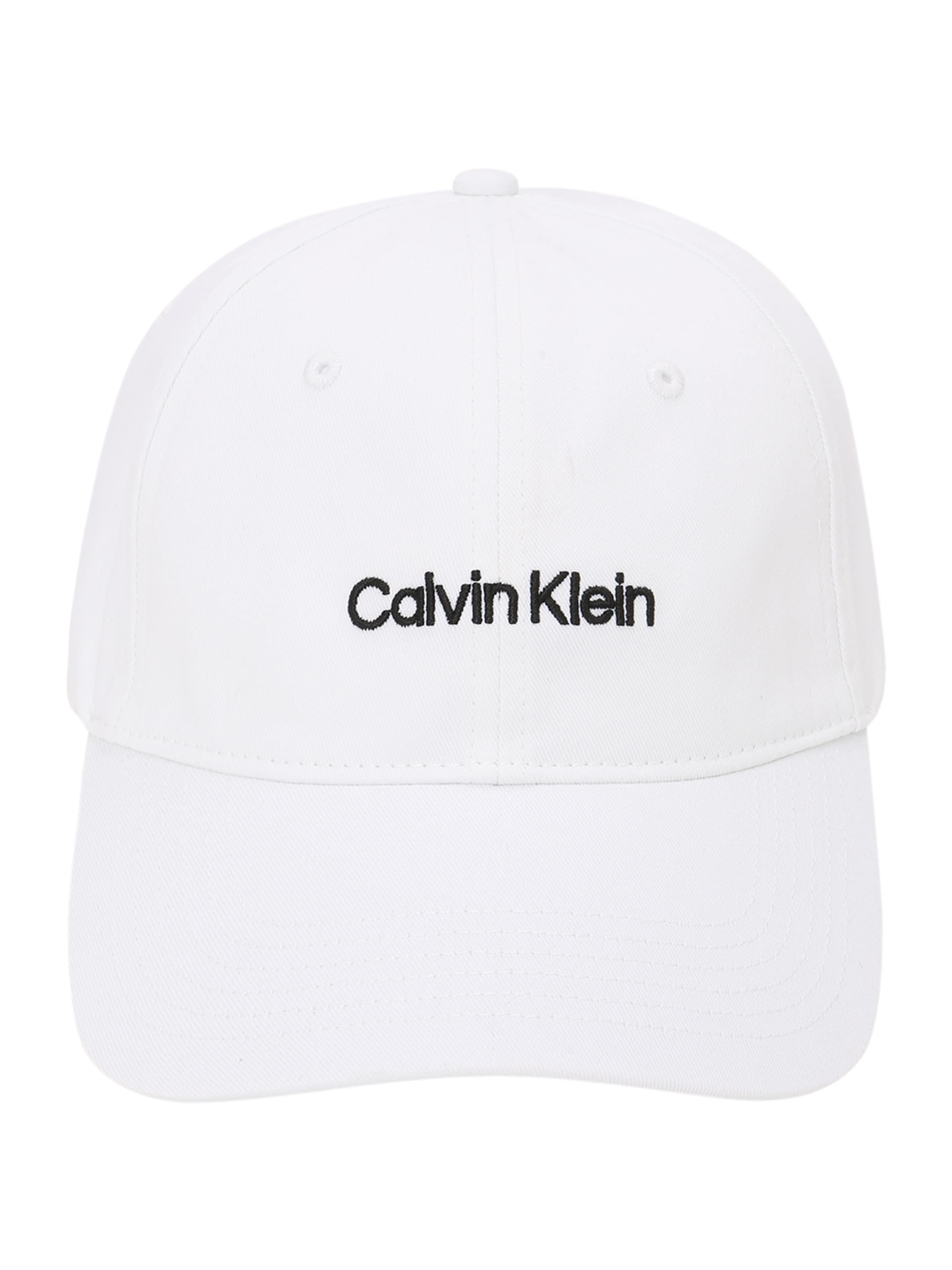 Cappello da baseball di Calvin Klein in bianco
