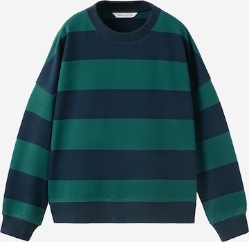 MANGO KIDS Majica | zelena barva: sprednja stran