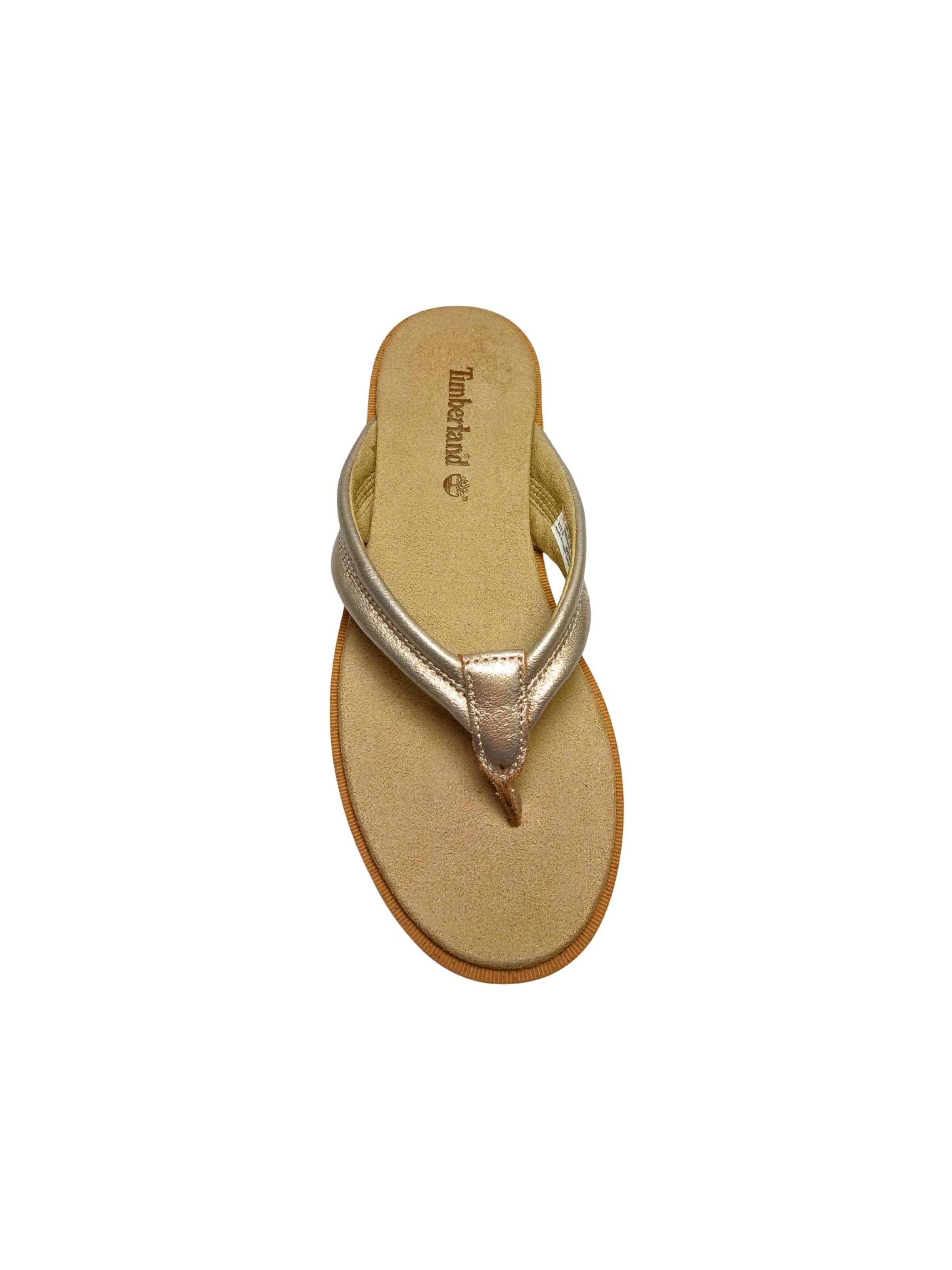 TIMBERLAND - Sandalias de dedo en oro