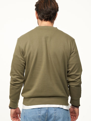 JACK JONES Sweatshirt 'JJINFINITY'‌‌‌‌ in Grün