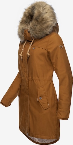 Parka d’hiver 'Tawny' Ragwear en marron