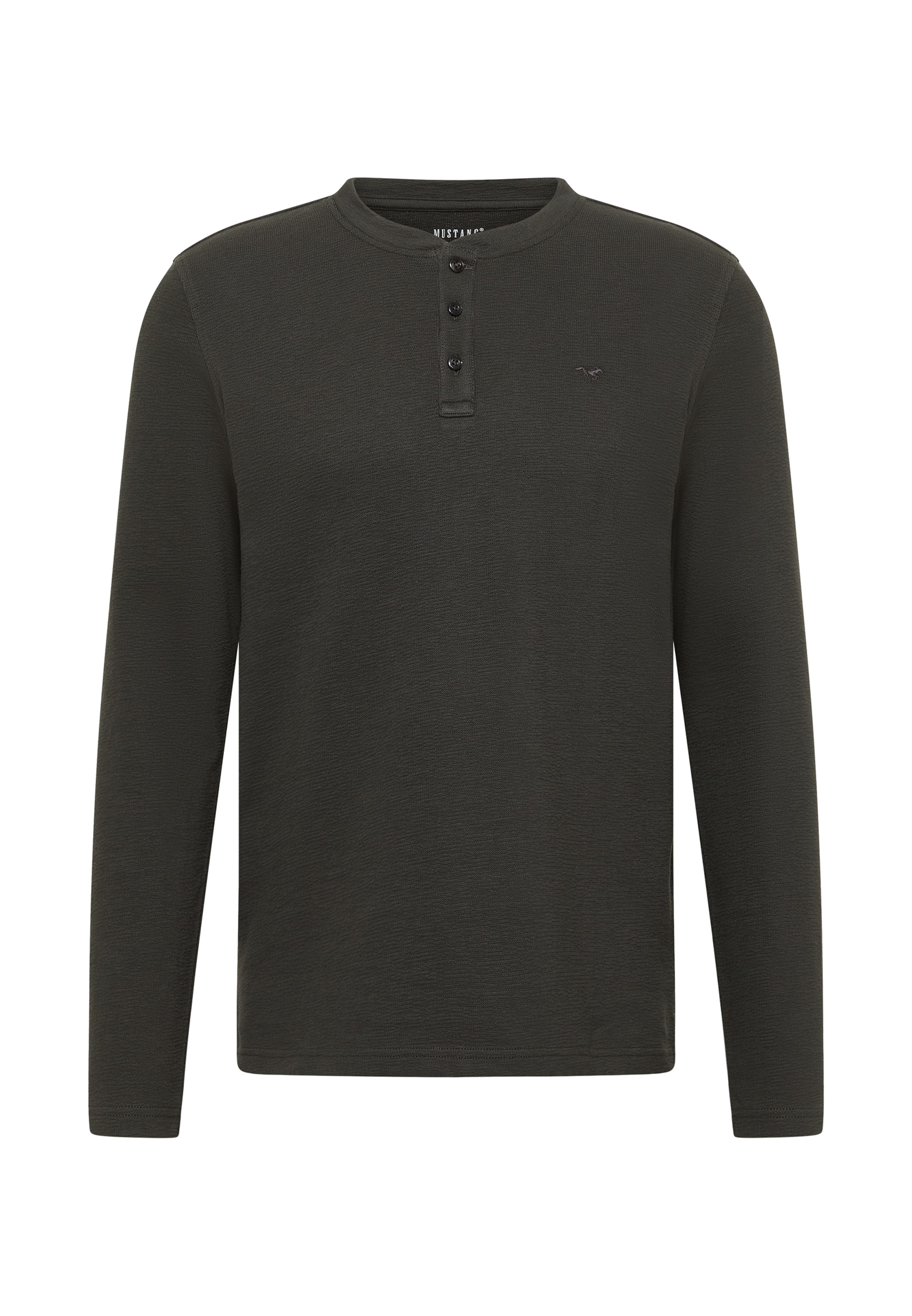 MUSTANG Shirt in Grau: Vorderseite