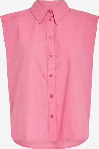 Peppercorn Blouse 'Thelma' in Roze: voorkant