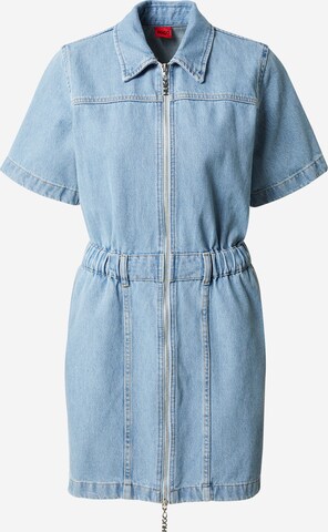 Robe 'Keliza' HUGO en bleu : devant